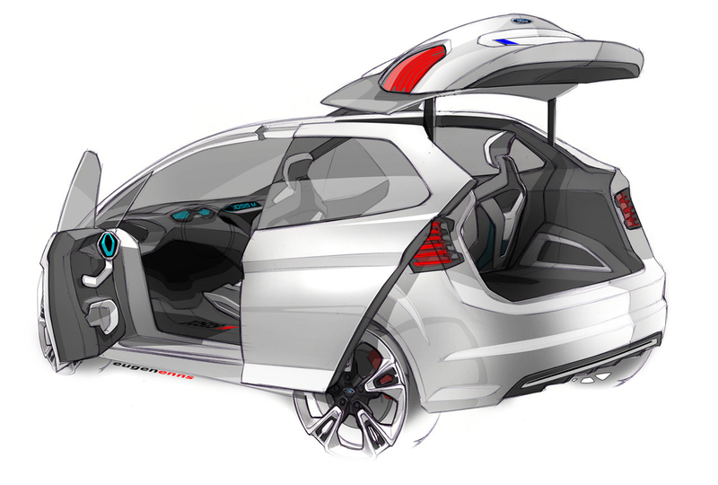 Illustration for article titled Ford Iosis Max Concept: A Kineticly Awesome Way To Carry Your Stuff